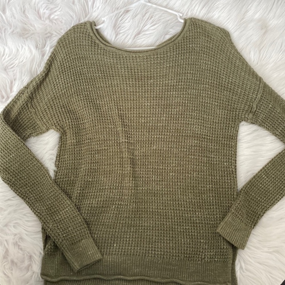 Green sweater